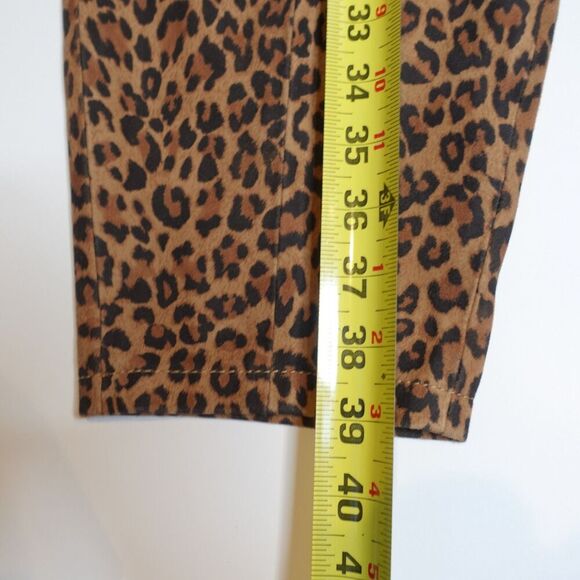 Lita by Ciara Women's Leather High Waist Pants Animal Print Size 30 NWT $398 NWT - Picture 8 of 9